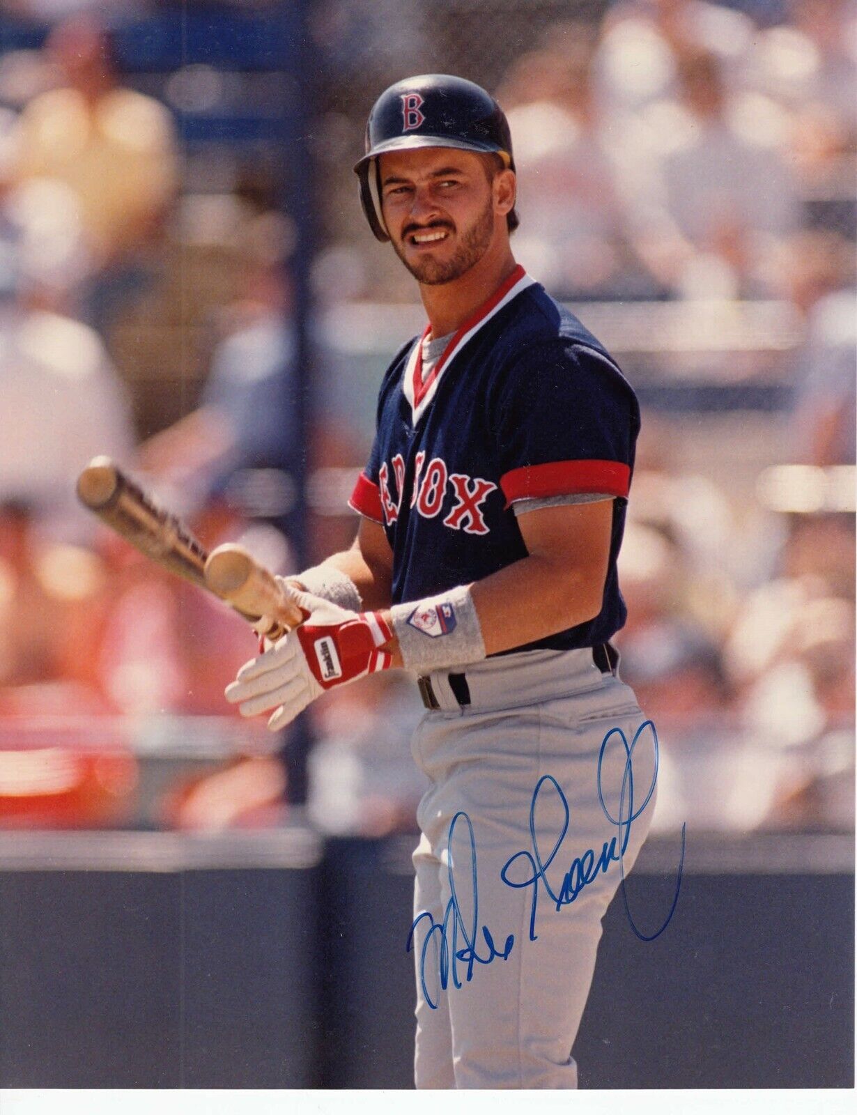 Mike Greenwell #0 8x10 Signed Photo Poster painting w/ COA Boston Red Soxs 032419