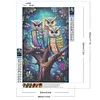 Diamond Painting-DIY Full Round Drill Owl