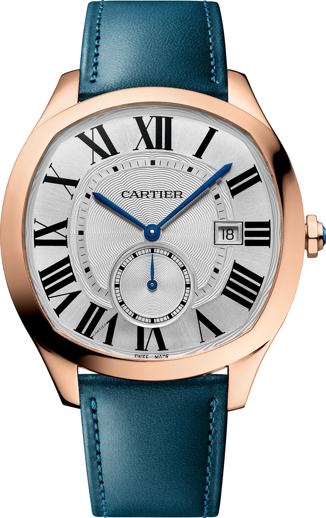 Cartier Tank Rose Gold Men's Watch, WGTA0047