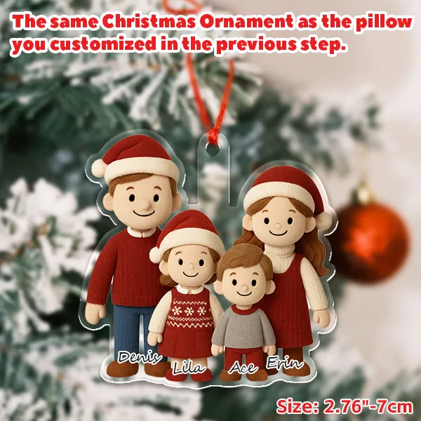 Same Design Acrylic Ornament
