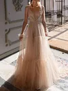 Sequined Tiered Wedding Maxi Dress