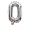 20PCS English Letters 16" Aluminum Film Golden Silver Rose Gold Balloons Birthday Party Decor