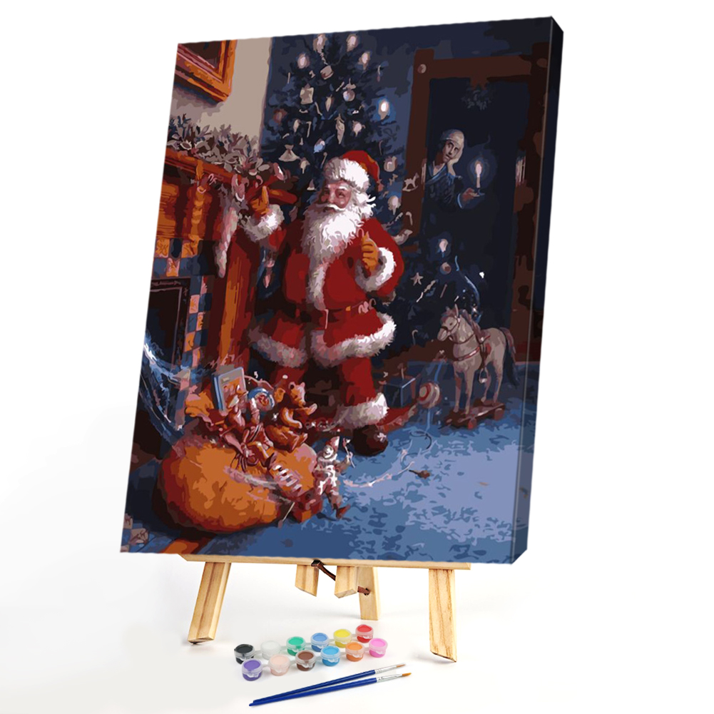 

40*50CM Paint By Numbers-Santa Claus, 501 Original