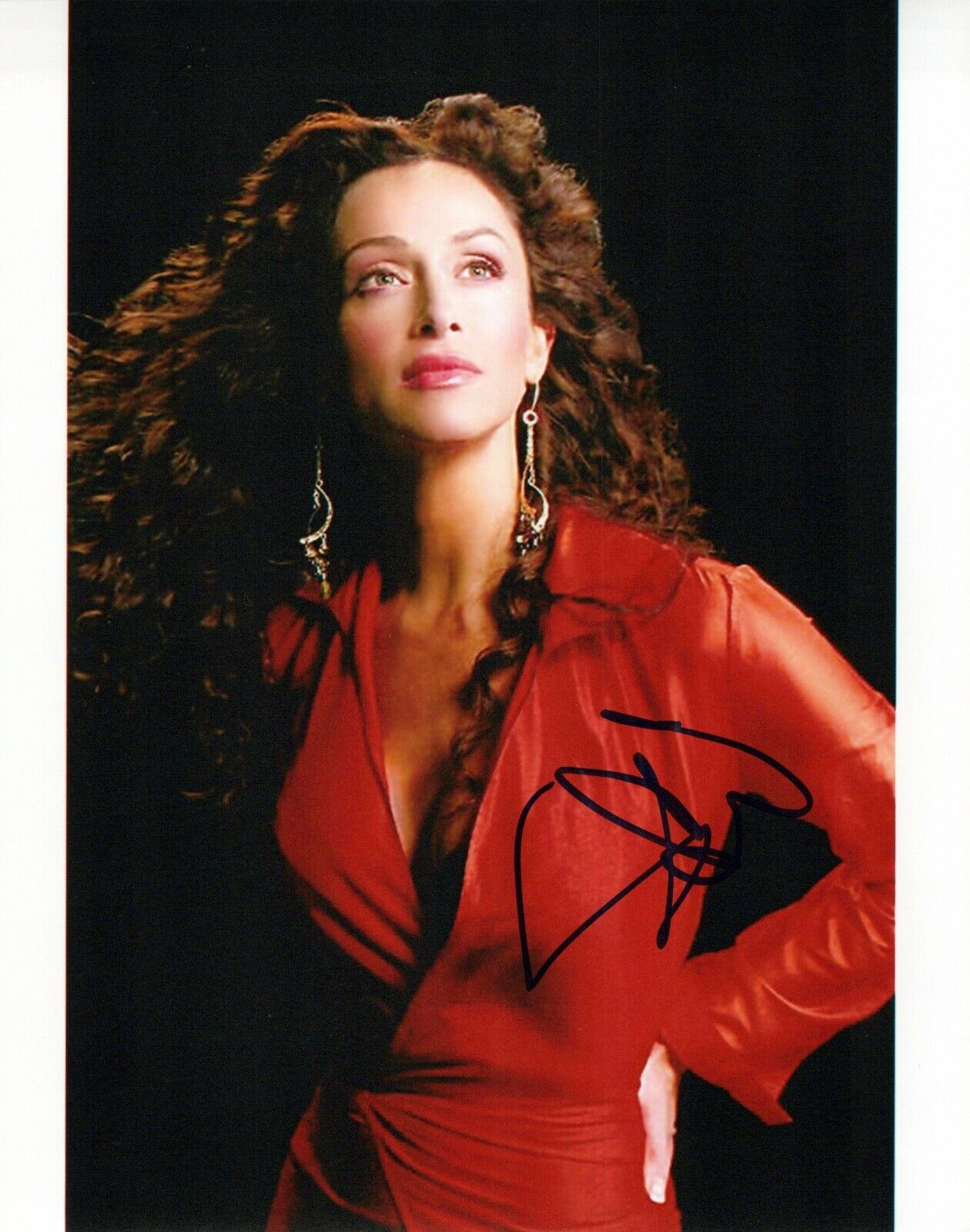 Sofia Milos glamour shot autographed Photo Poster painting signed 8x10 #6