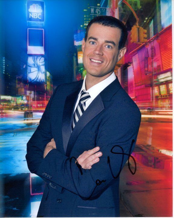 CARSON DALY Signed Autographed Photo Poster painting