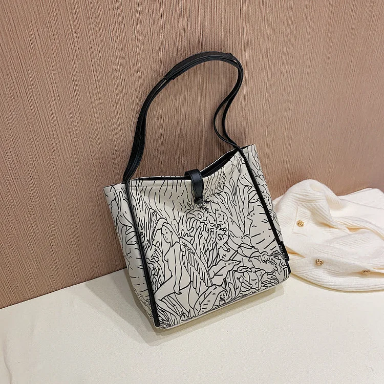 The Teacher Tote Women's Bag Large Capacity Commuter Tote Casual Plaid Handbag