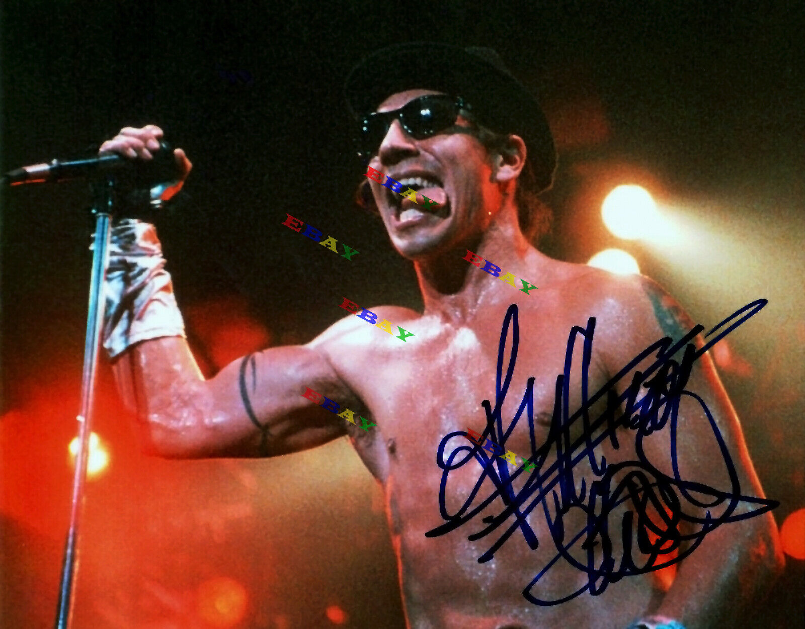 Anthony Kiedis Red Hot Chili Peppers Autographed signed 8x10 Photo Poster painting Reprint