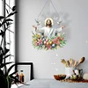 Acryl Jesus Osterei - 5d DIY Handwerk Ornament
