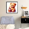 Diamond Painting-DIY Full Round Drill Birthday Bear