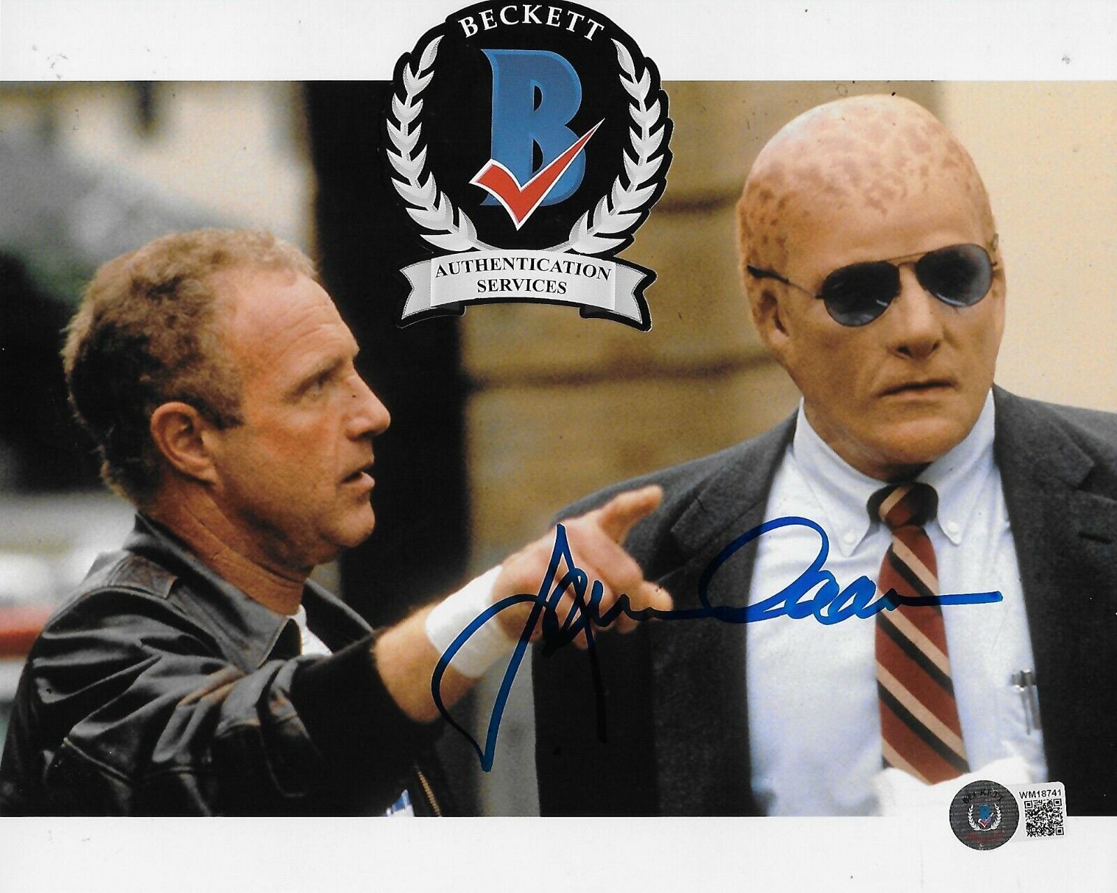 James Caan Alien Nation Original Autographed 8X10 Photo Poster painting w/Beckett COA