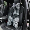 Swallow Gird Bowknot Car Cushion Ice Honeycomb Seat Cover Cushion