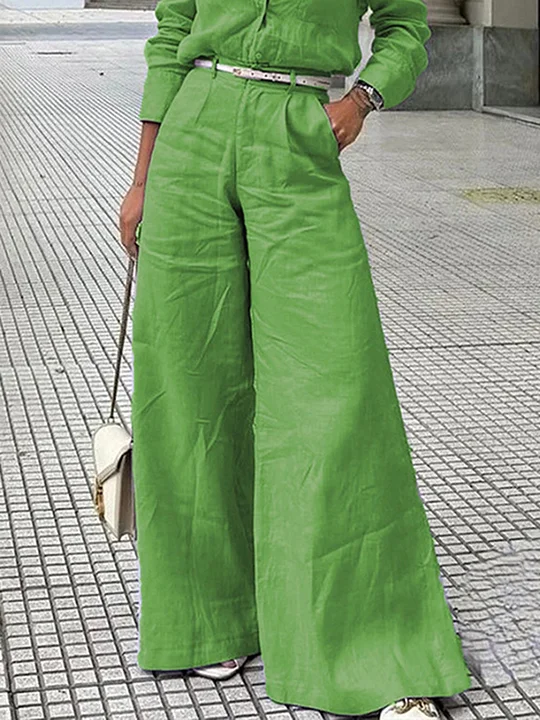 Y1 1piu1uguale3 CREASE SLACKS ［KHAKI］XL Wide Leg Pants