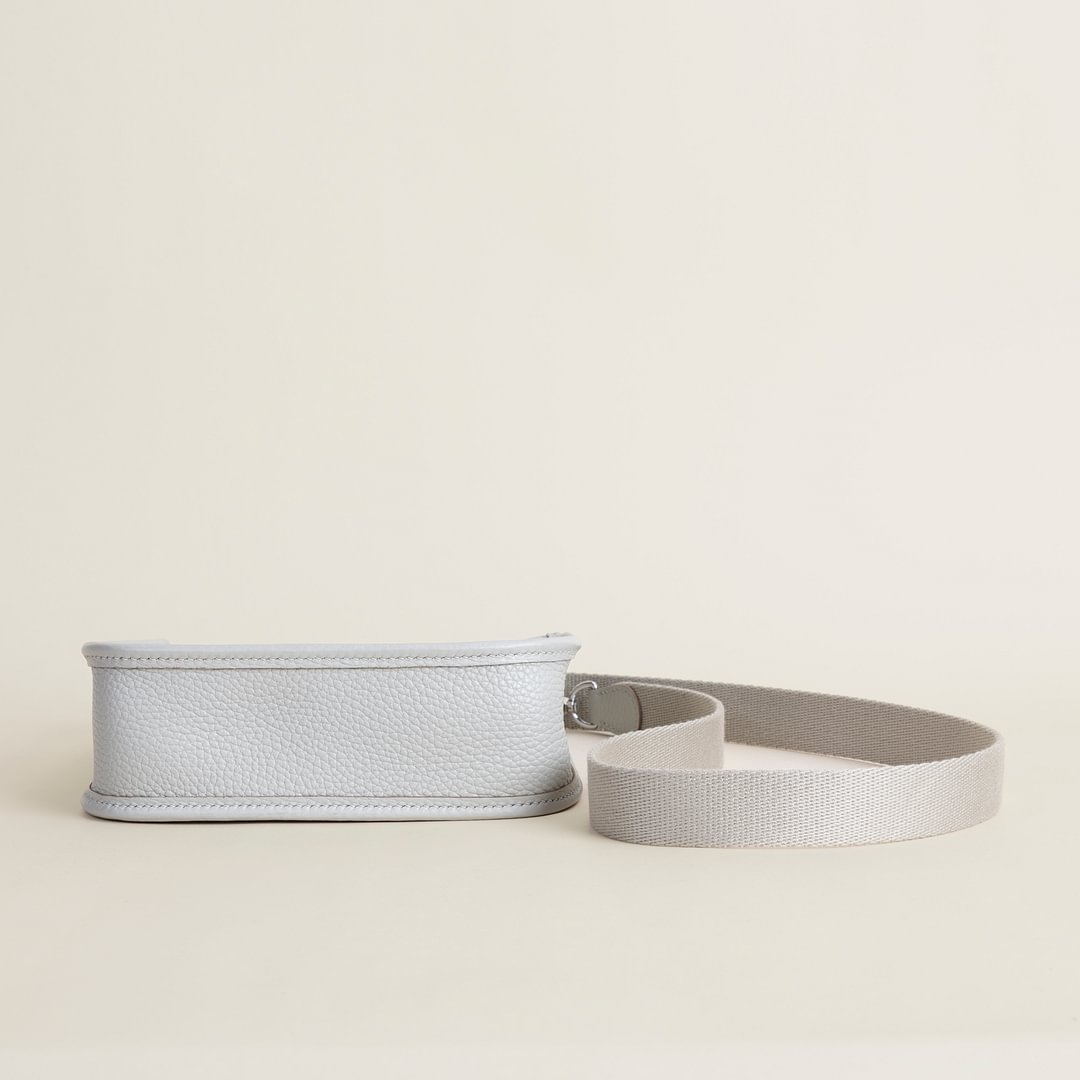 Evelyne mini Clemence 80 Pearl gray PHW