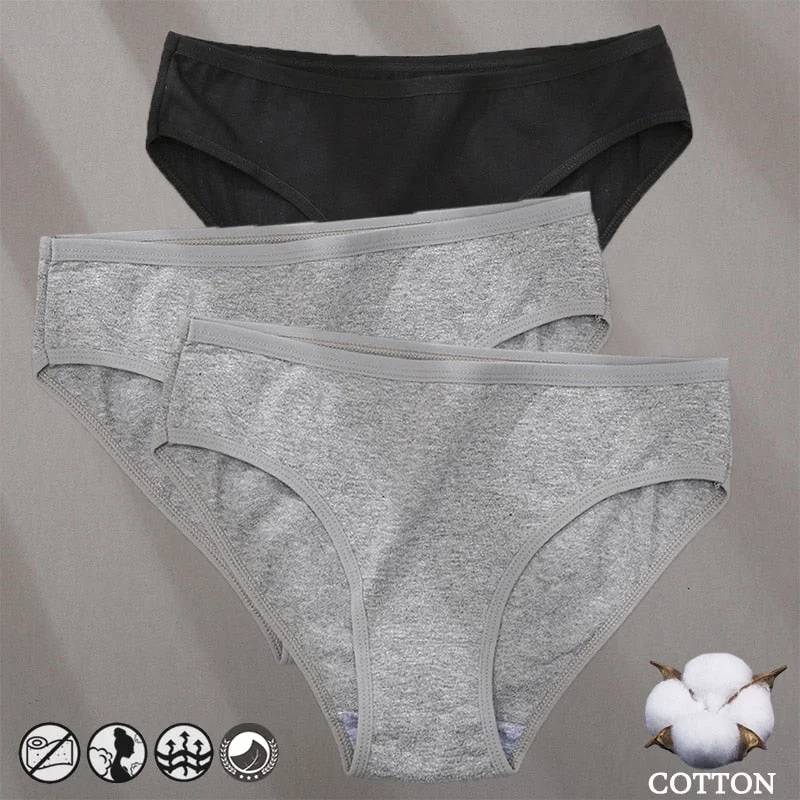 Cotton Panties Jacquard Design Pattern Women Panties Underwear Sexy Female Lingerie Briefs Solid Color Intimate Pantys for Woman