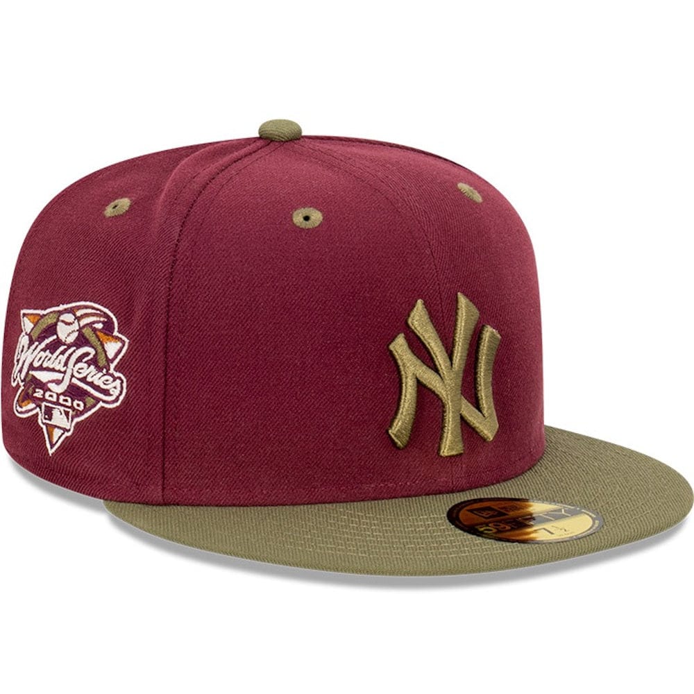 New Era 59FIFTY World Series Fitted Cap New York Yankees - Burgundy ...