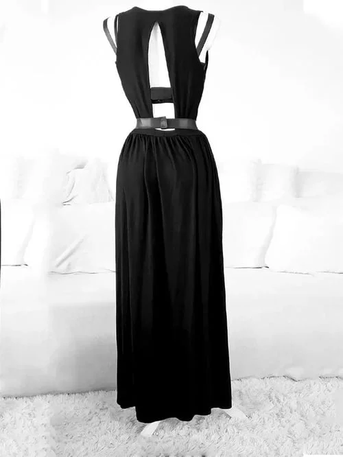 Halloween Stitching Lace Dress