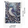 Pearl Blue Bird-Special Shaped Diamond Painting