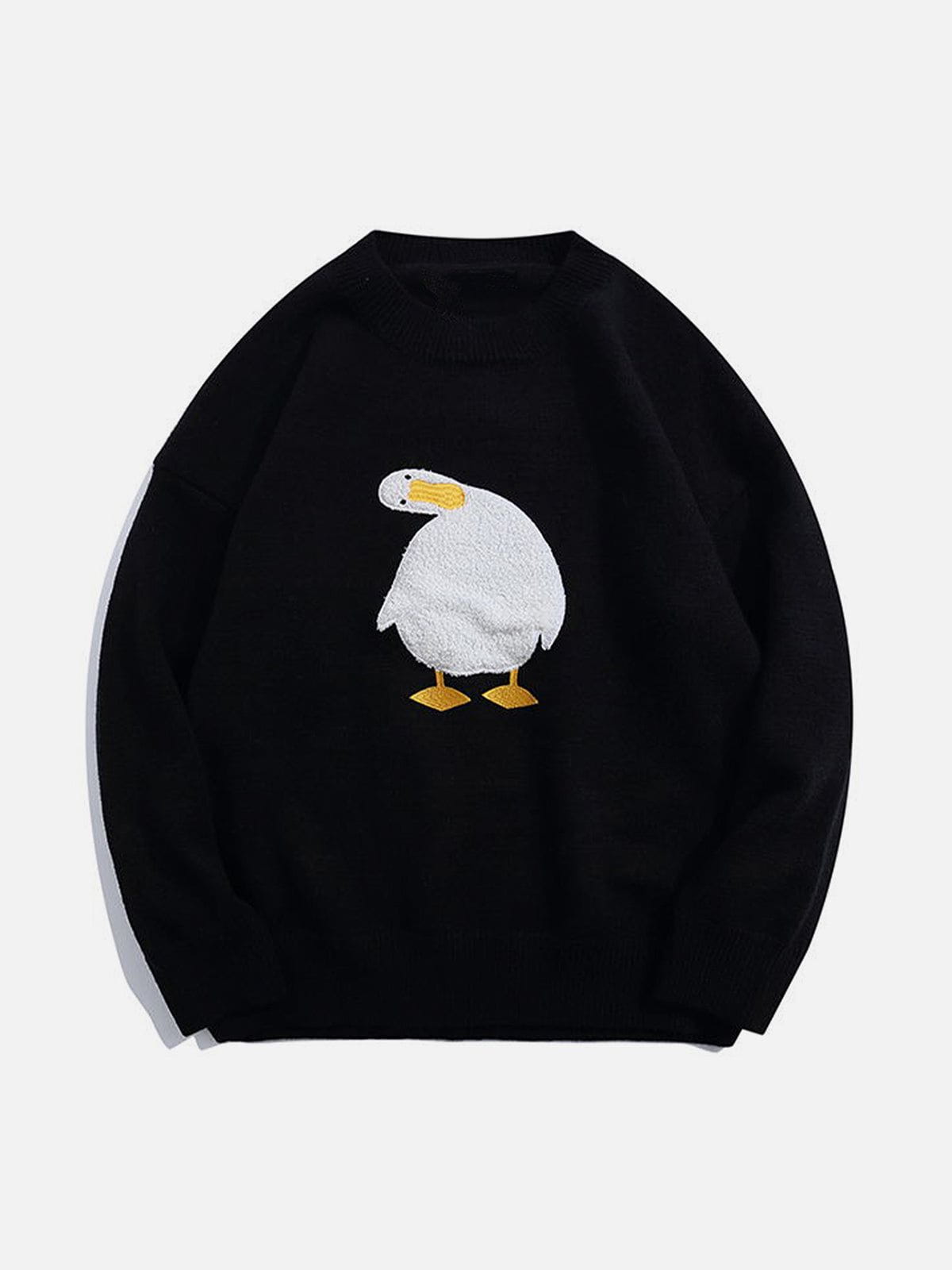 Aelfric Eden "How are you" Duck Knit Sweater