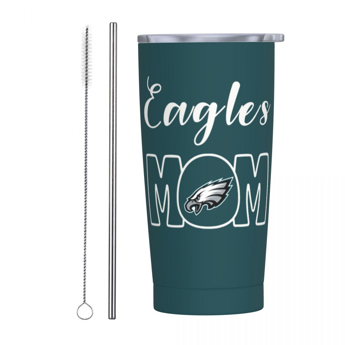 Philadelphia Eagles Mom 20 Oz Insulated Travel Tumbler