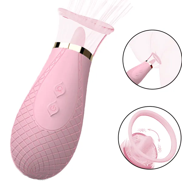 Honey Pistil Rose Tongue & Suction Vibrator