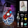 DIY Mosaic Art Light Bulb Candle Holder Material Package Handmade Design Kit