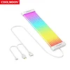 COOLMOON Light Strip 8Pin/24Pin ARGB Power Supply Decorative Line 5V Sync Replacement Multifunctional DIY for Power Supply Unit