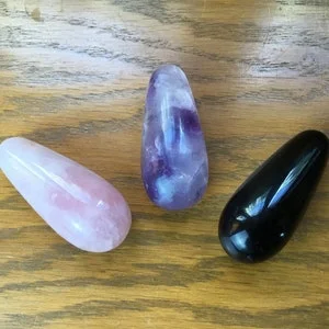 pornhint Pornhint Set of 3 Long Gemstone Kegel Eggs