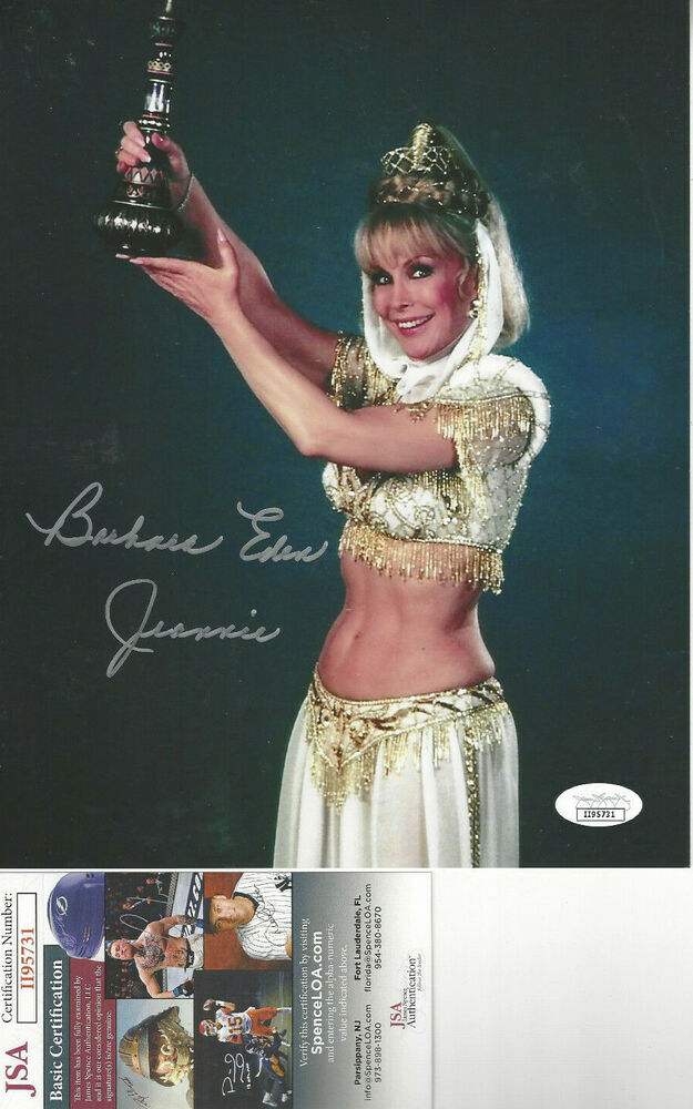 Barbara Eden I Dream of Jeannie autographed 8x10 classy  Photo Poster painting JSA Certified **