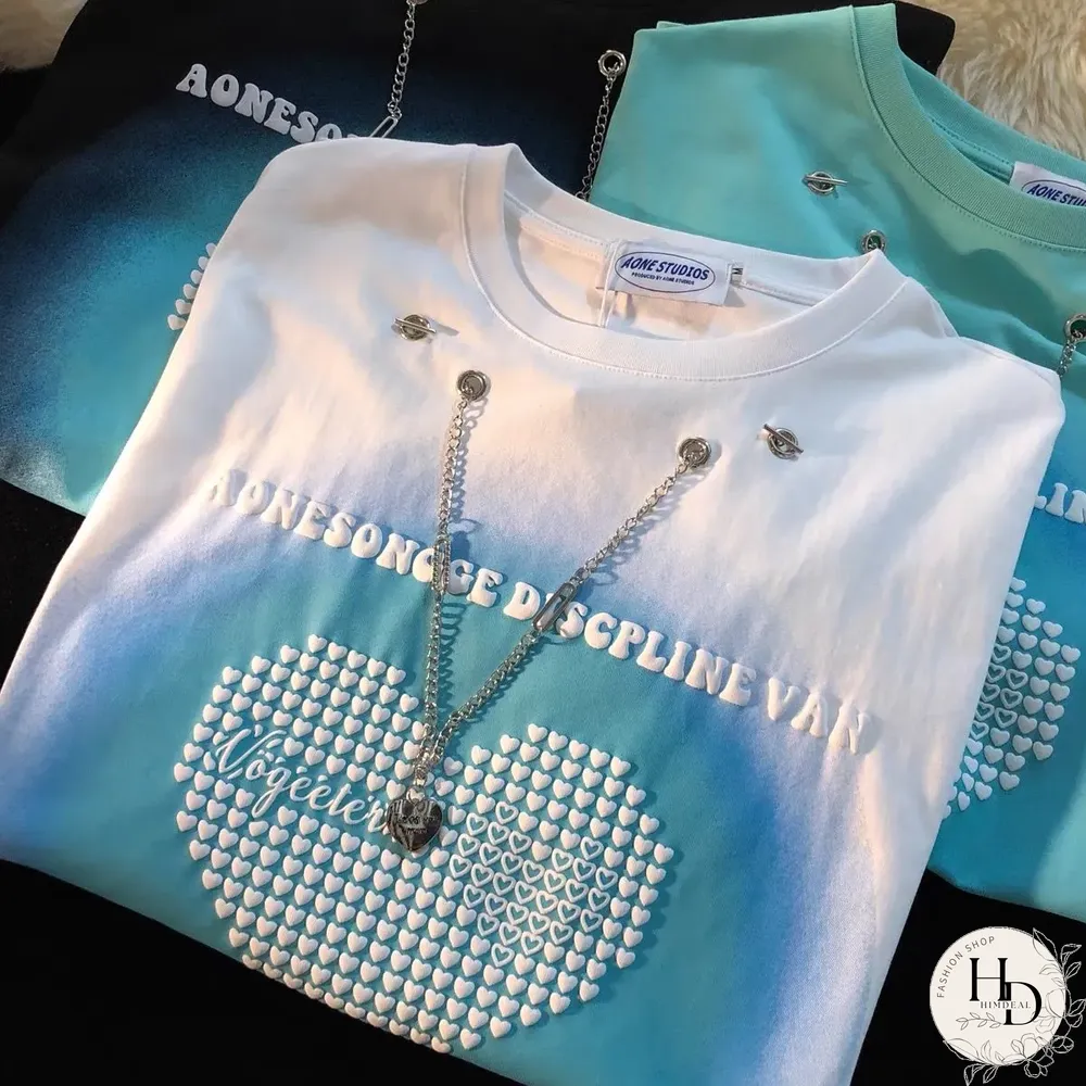 Unisex Heart Oversized T-Shirt