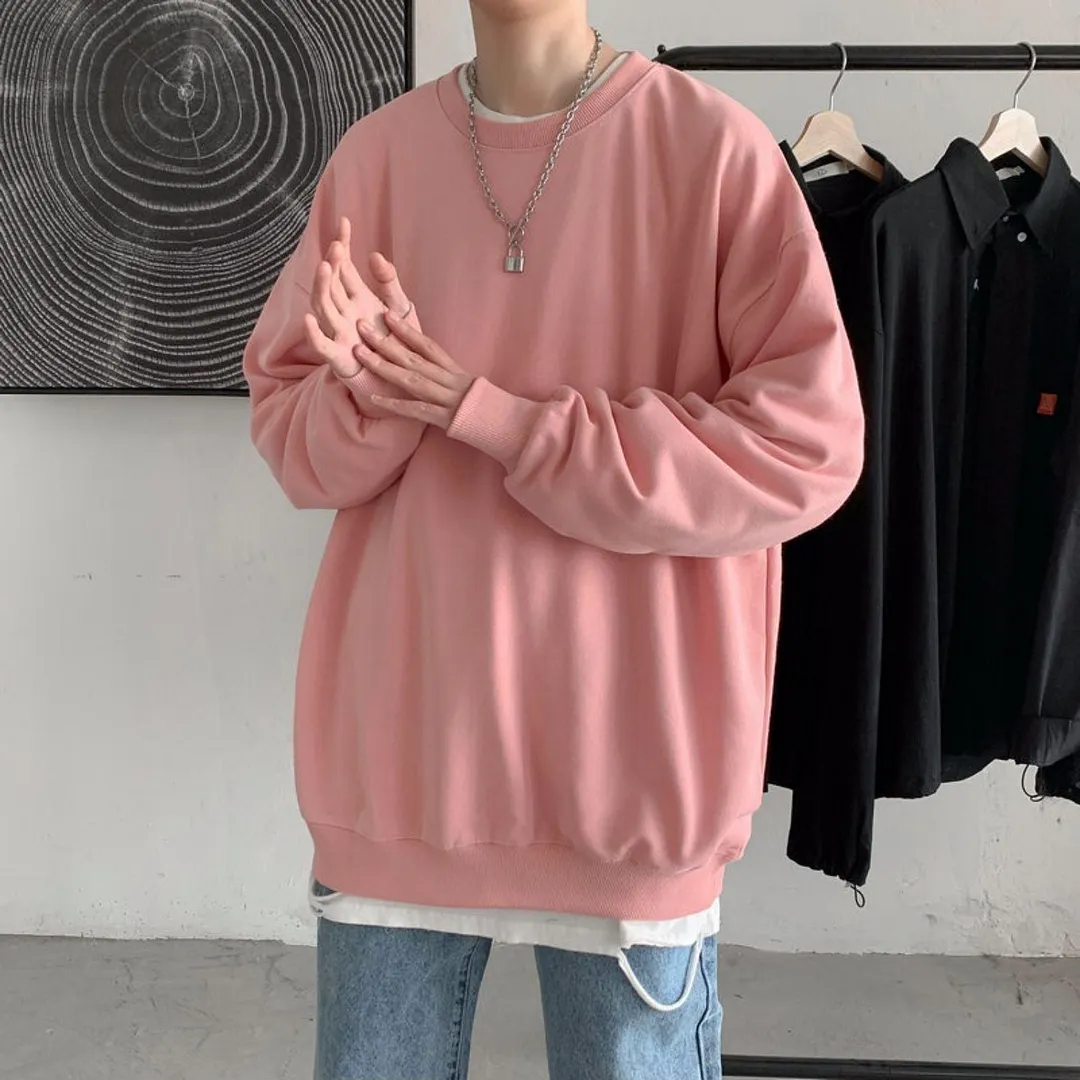 Brownm Boy Basic Oversized Sweatshirt