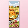 【Limited Stock Sale】Autumn Blessing-Partial 9CT Stamped Cross Stitch Bead Embroidery 16*40cm tapestrymarket