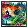 【Limited Stock Sale】Music Notes Art-11CT Stamped Cross Stitch 40*40cm