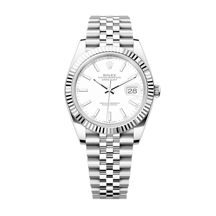 Rolex Datejust 41 126334-0010 Oystersteel and 18K White Gold