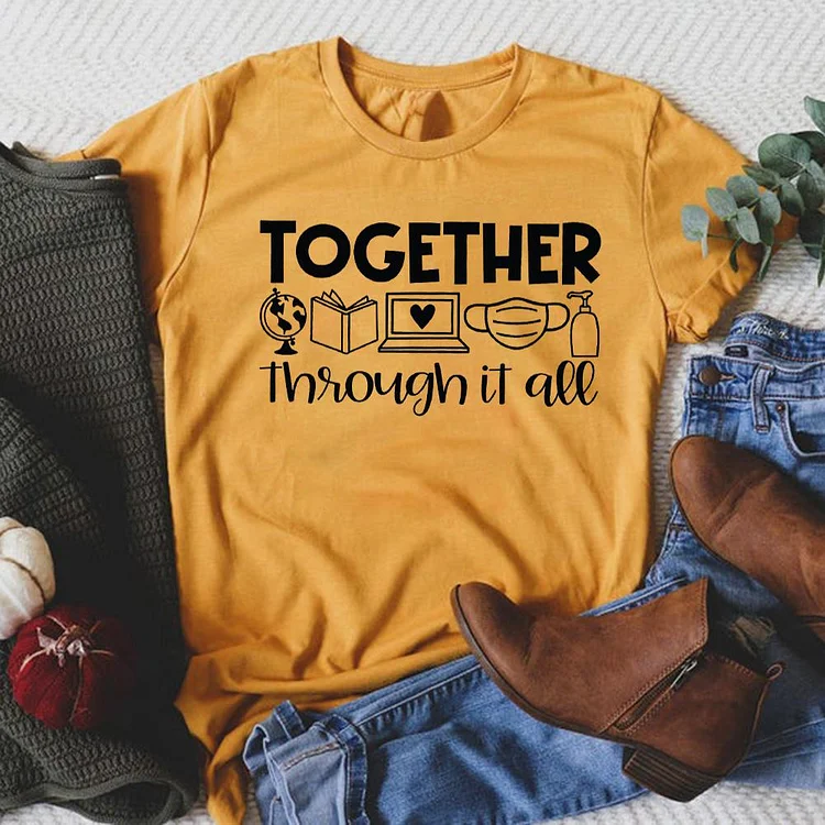 ANB - Together Through It All Book Lovers Tee-03503