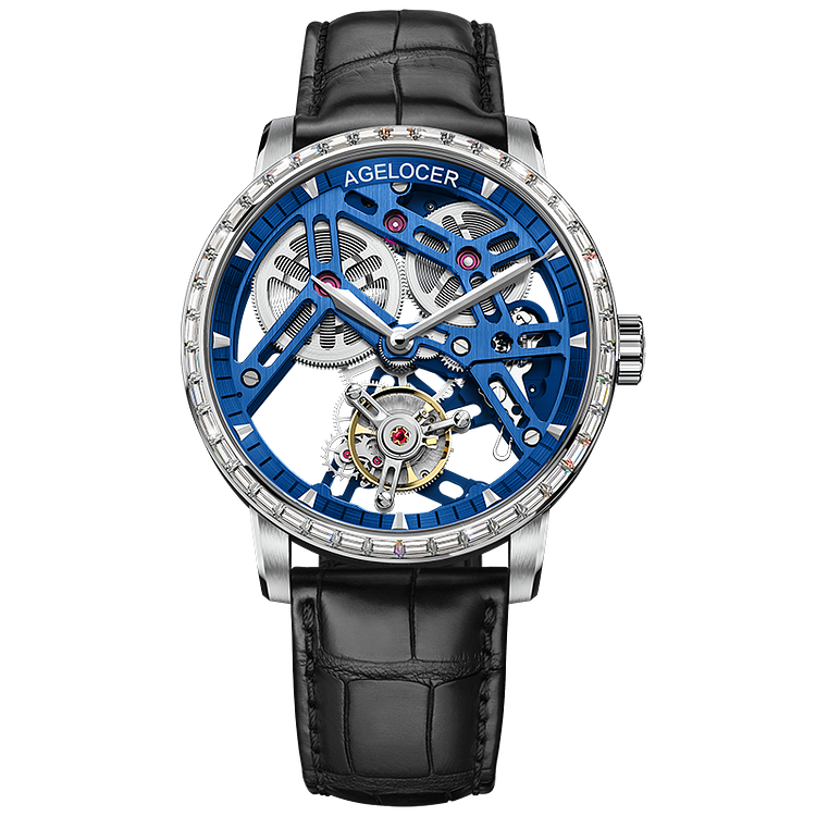 Agelocer best sale skeleton watch