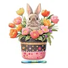  5D DIY Special Shape Diamond Painting Desk Ornament Easter Egg Bunny Gnome Decor Kit