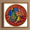 250th Anniversary of USA-Full Round Diamond Painting(40x40cm)