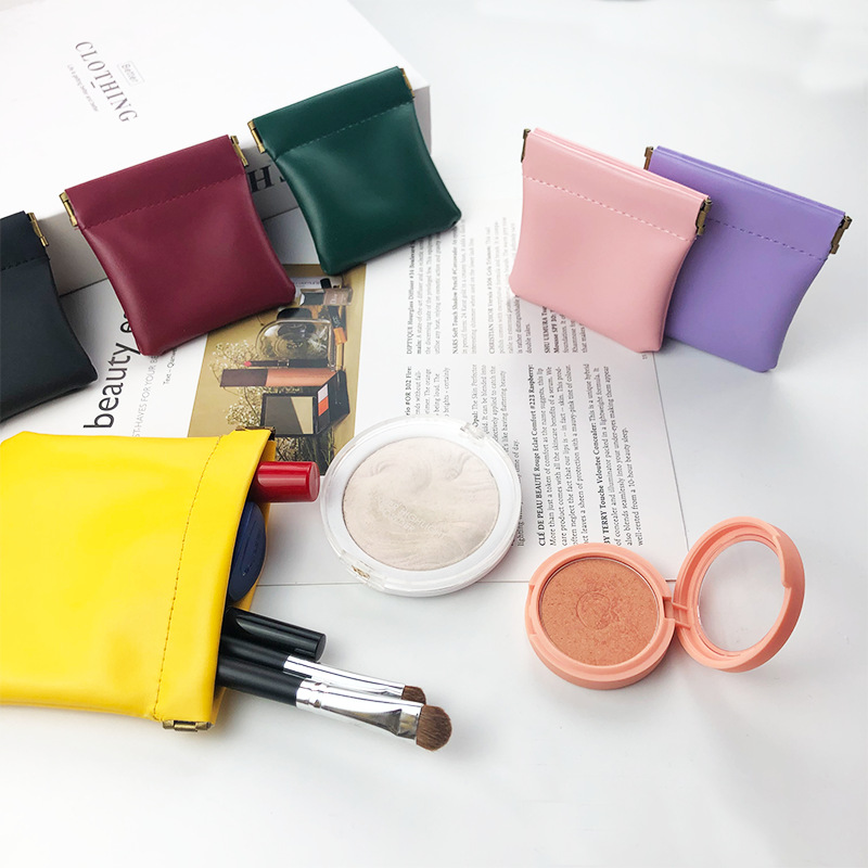  thdmladies Leather Squeeze Coin Purse thedmladies