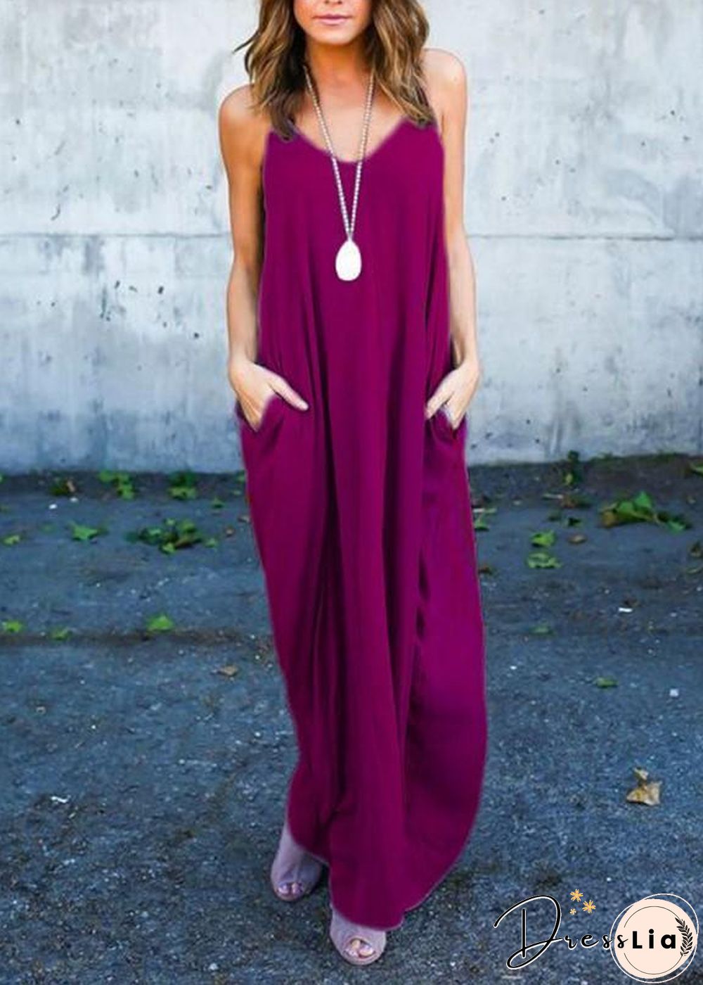 Summer Boho Casual Long Maxi Evening Party Loose Beach Dresses Sundress