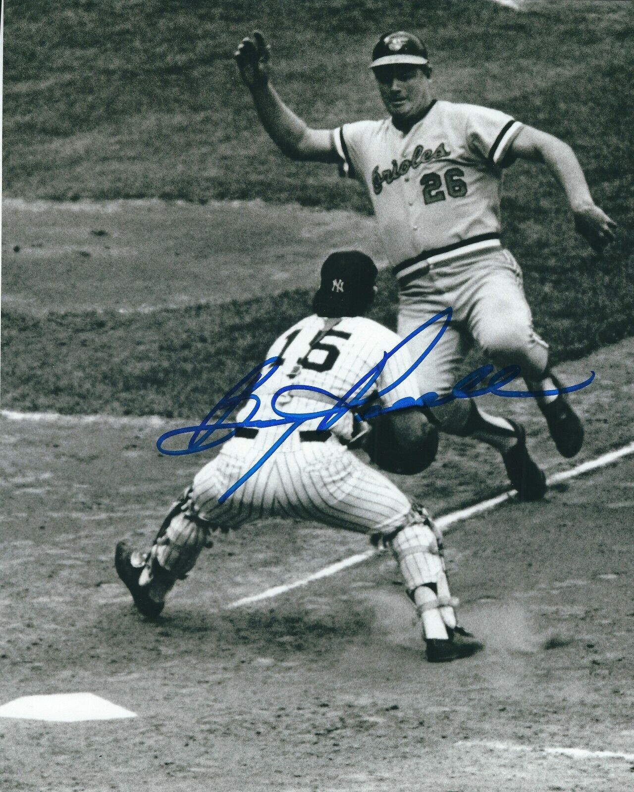 Signed 8x10 BOOG POWELL Baltimore Orioles Autographed Photo Poster painting- COA