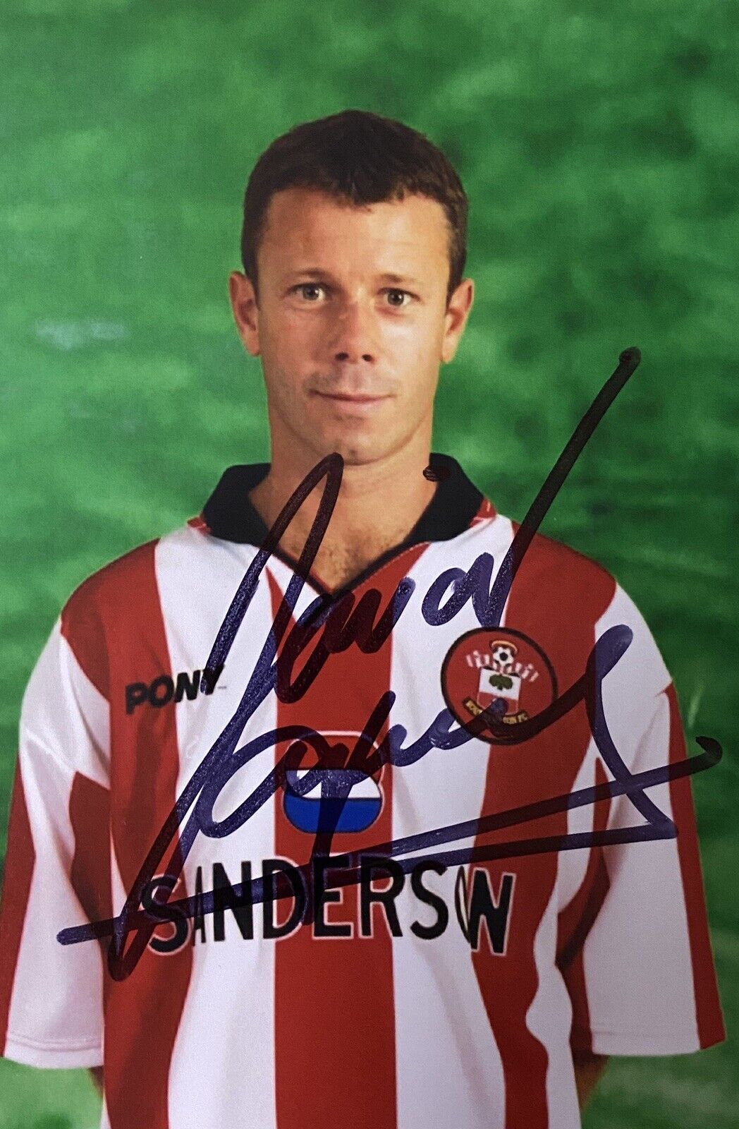 David Howells Genuine Hand Signed Southampton 6X4 Photo Poster painting