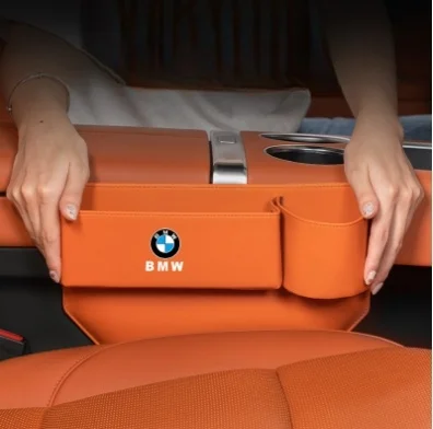 Multifunctional storage box for car seat gap