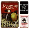 3pcs - Drum Set - Vintage Metal Signs(12*16Inch)