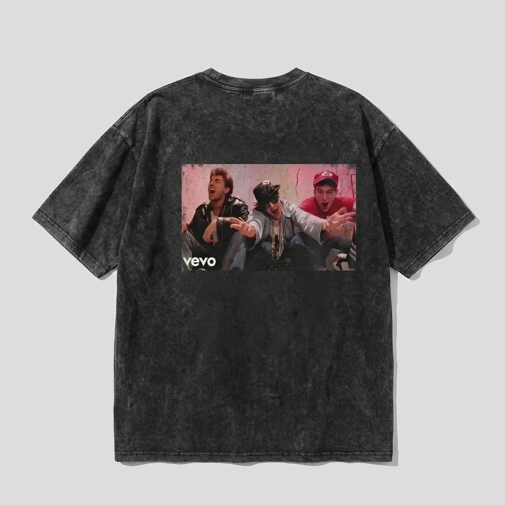 Unisex Vintage Music T-Shirt