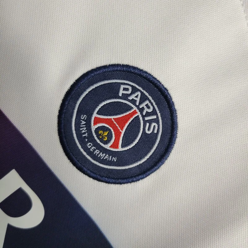 2023/2024 Psg Paris Saint-Germain Away Foowaytball Shirt 1:1 Thai Quality Kids Size