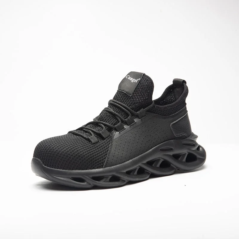 Work Safety Shoes Anti-Smashing Steel Toe Puncture Proof Construction Lightweight Breathable Sneakers Boots Men Safety Boots