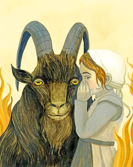 

Goat Whisperer – Paint By Numbers - 40*50CM, 501 Original