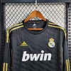 2011-2012 Retro Long Sleeve Real Madrid Away Football Shirt 1:1 Thai Quality