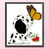 Dog - 9CT Partial Beaded Cross Stitch Kit(31x36cm)