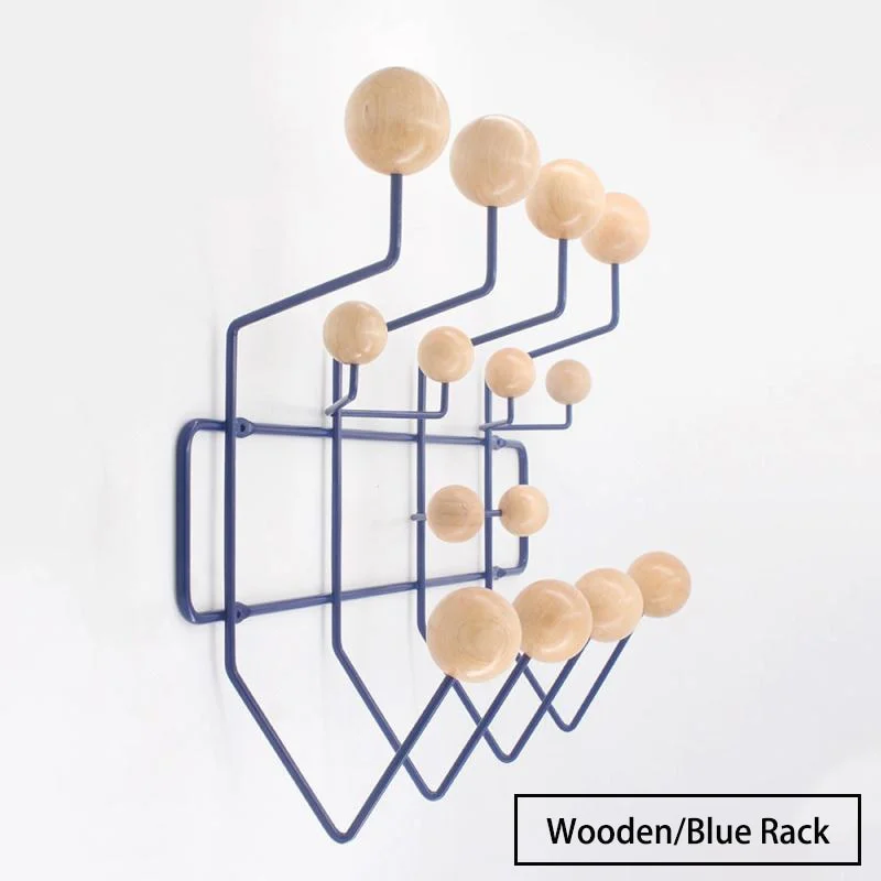 Multicolor Hange Furniture Coat hanger  Ball Rack Milti-purpose Hook For Wall Ornaments For Kid Gift Metal Bag Decor.